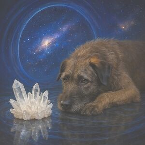 Brownie Dog Time Traveling Multiverse Hopping Space Pup of the Fairygodmother